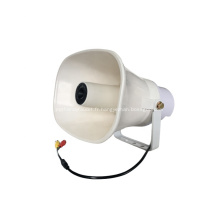 Haut-parleur de corne active pour une utilisation de la surveillance en plein air